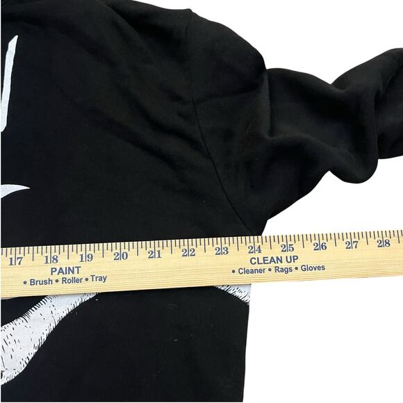 Rogue And Wolf Gothic Hoodie Sweatshirt Tunic Medium Snakes Witchy Baggy Black - Picture 9 of 10